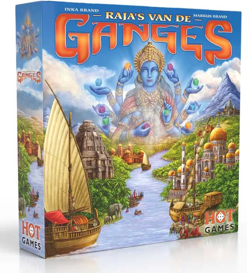 Raja's van de Ganges - Bordspel from Geronimo Games – box