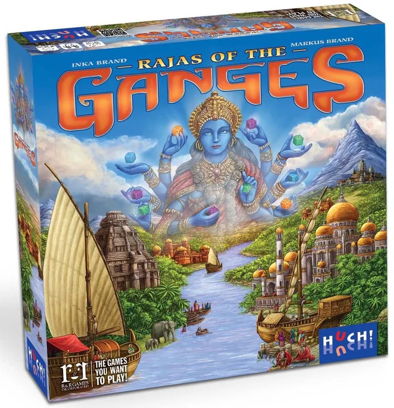 Rajas of the Ganges - EN de Geronimo Games – boîte