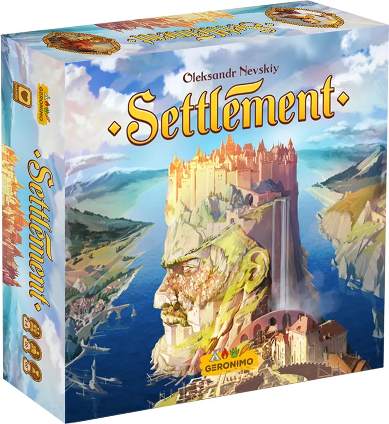 Settlement - Bordspel from Geronimo Games – box