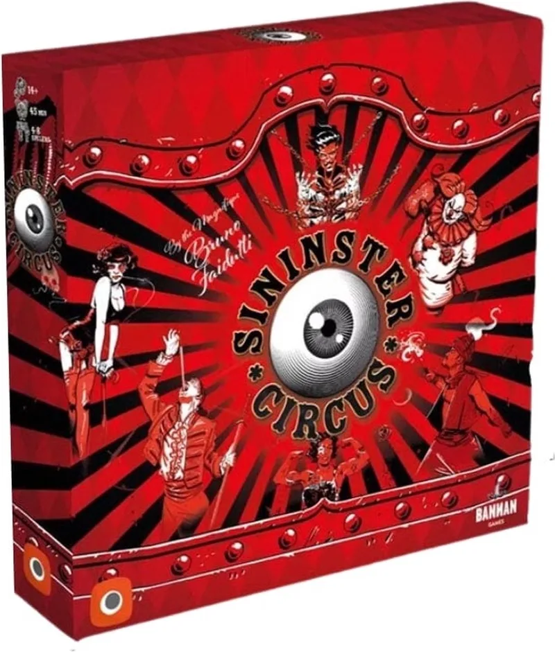 Sinister Circus - Kaartspel de Geronimo Games – boîte