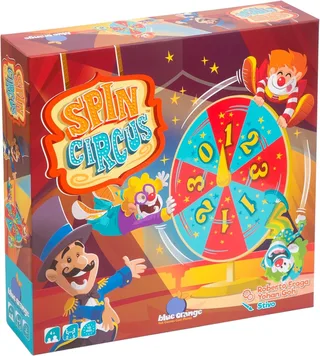 Spin Circus: Kinder Spel - Acrobaten & Rad Draaien från Geronimo Games – kartong 1 av 2