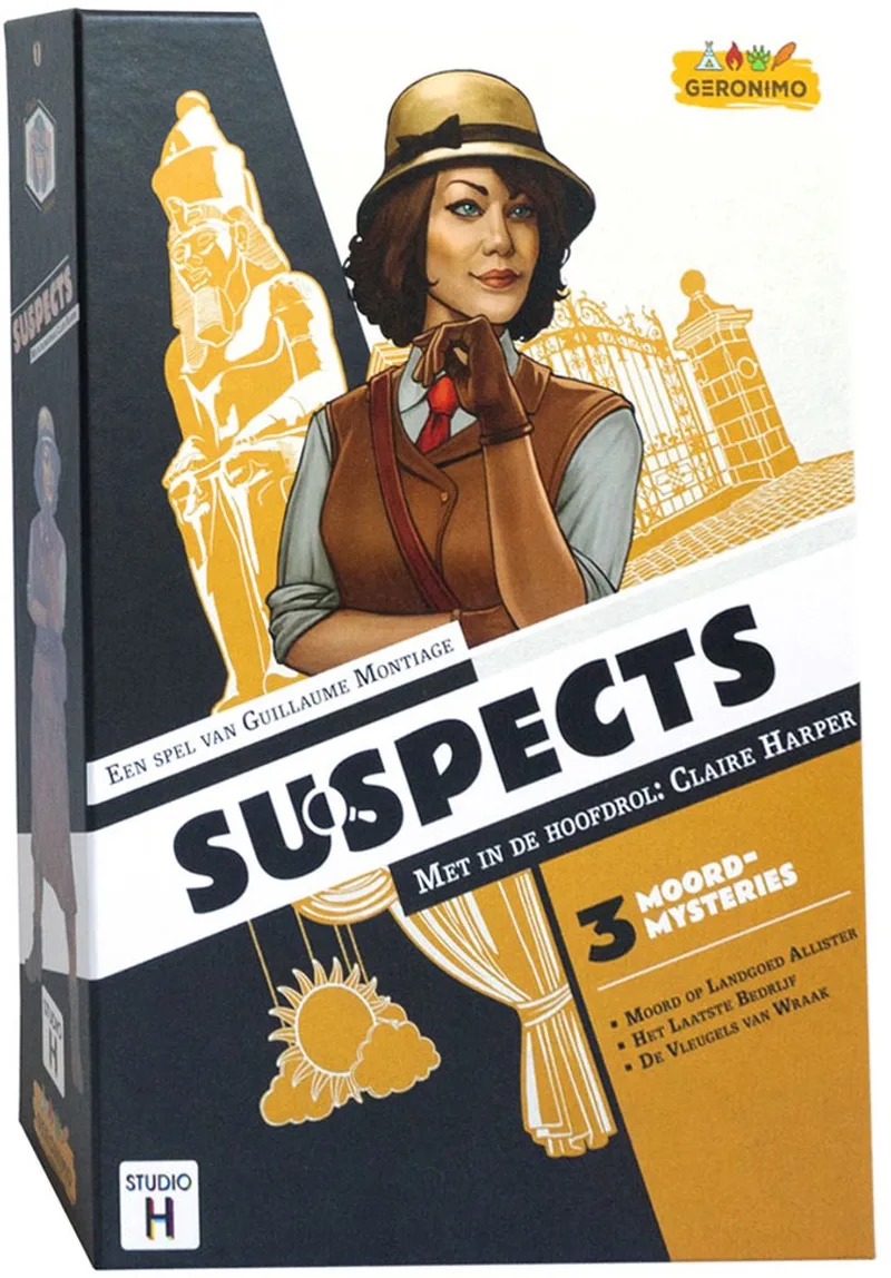 Suspects - Partyspel from Geronimo Games – box