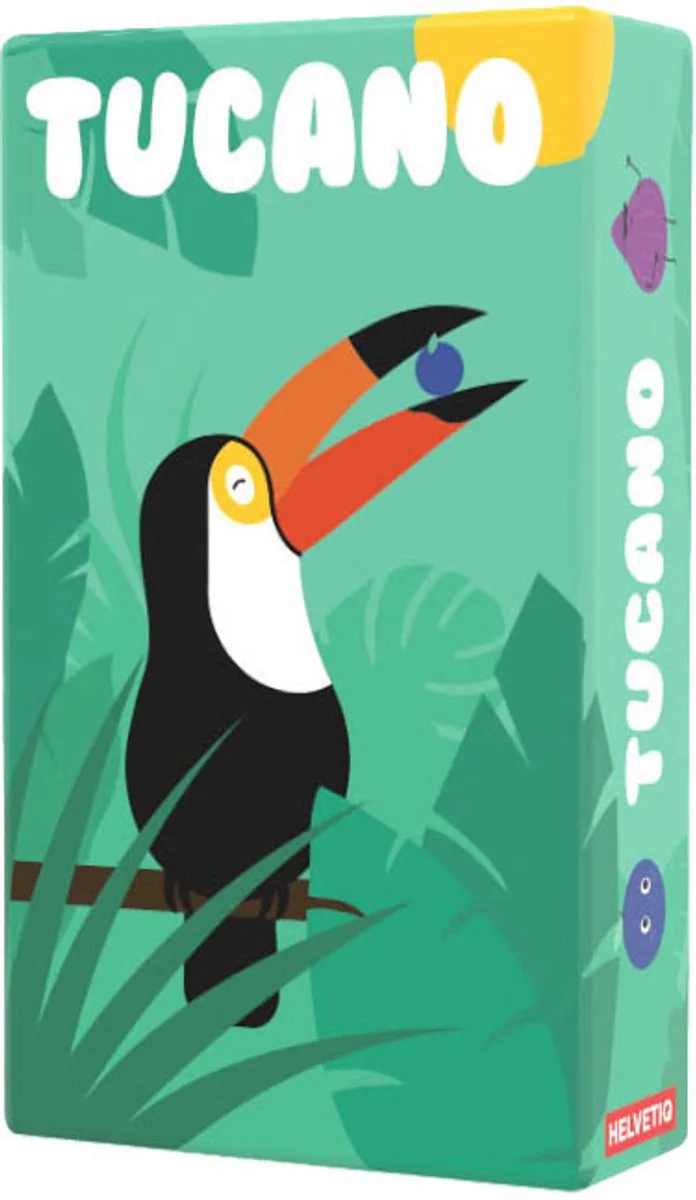 TUCANO - Geronimo Games - Helvetiq - pocketspel - vanaf 6 jaar oud - van 2 tot 4 spelers from Geronimo Games – box