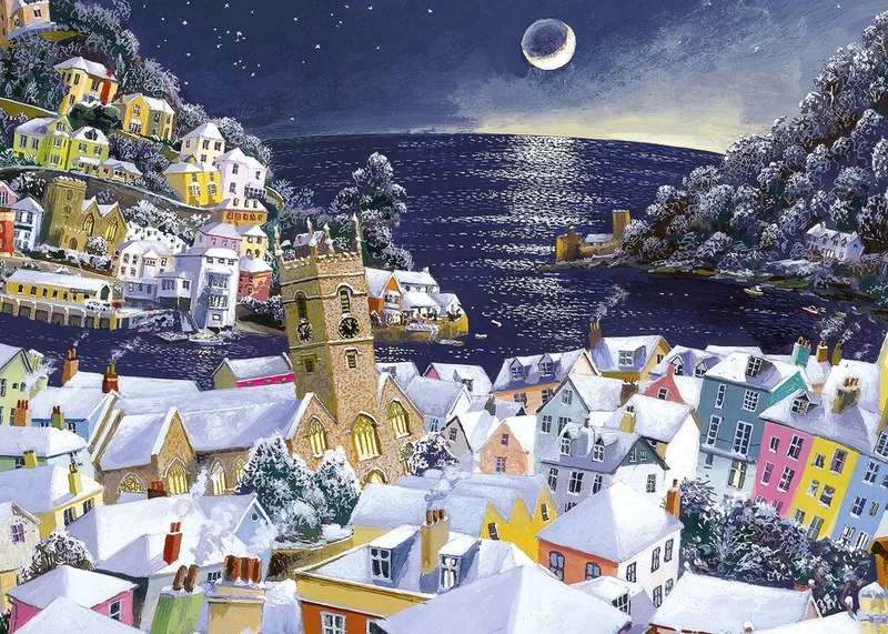 Christmas Moon (1000) from Gibsons – box