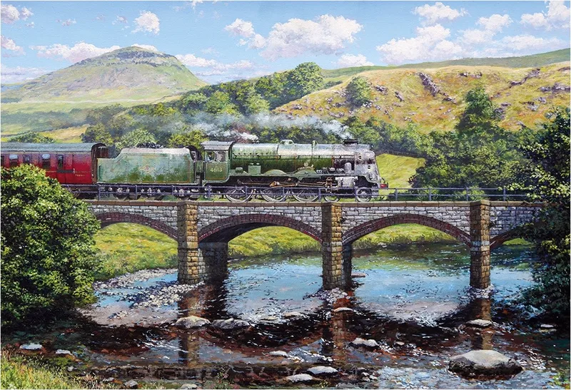 Crossing the Ribble Puzzel - Gift Box (500 stukjes) fra Gibsons, Flerfarvet-udgave – æske