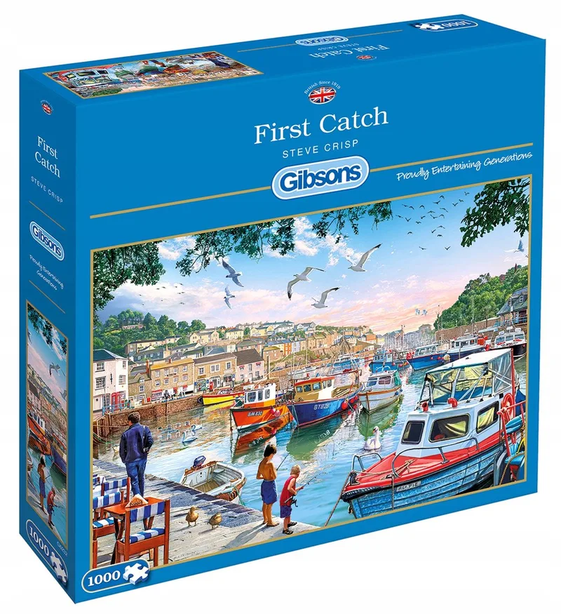 First Catch (1000) from Gibsons, Multicolour edition – box