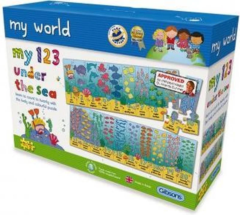 Gibsons: 1 2 3 Under the Sea (40) van Gibsons, editie Meerkleurig – doos