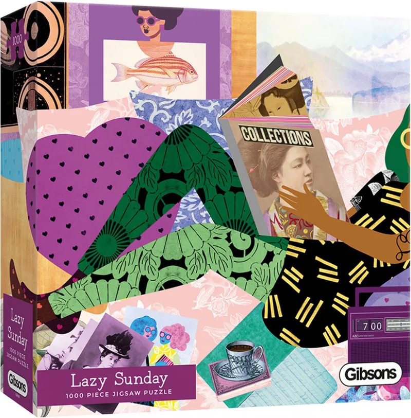 Lazy Sunday (1000) from Gibsons – box