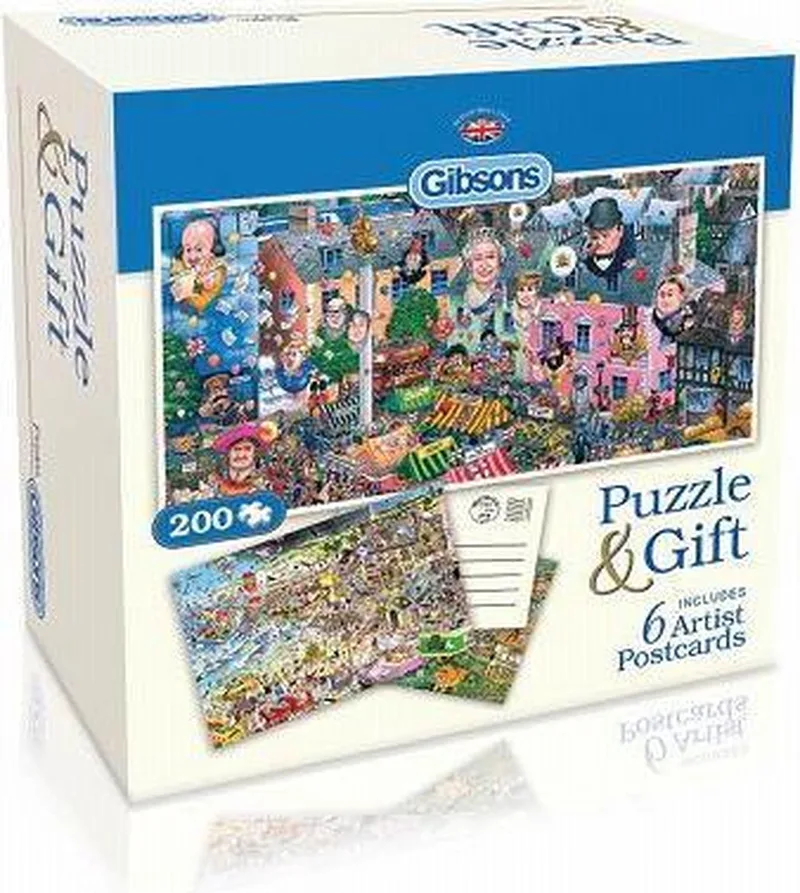 Legpuzzel van 200 stukjes - Mike Jupp von Gibsons – Schachtel