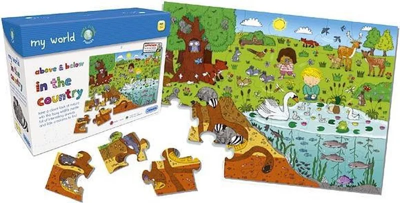 Legpuzzel van 30 stukjes from Gibsons – box