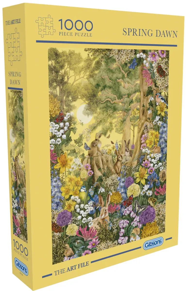 Lente Dageraad ("The Art File Spring Dawn") - The Art File - 1000 stukjes - 49×68cm - Legpuzzel voor Volwassenen from Gibsons, .[Nieuw] Spring Dawn edition – box