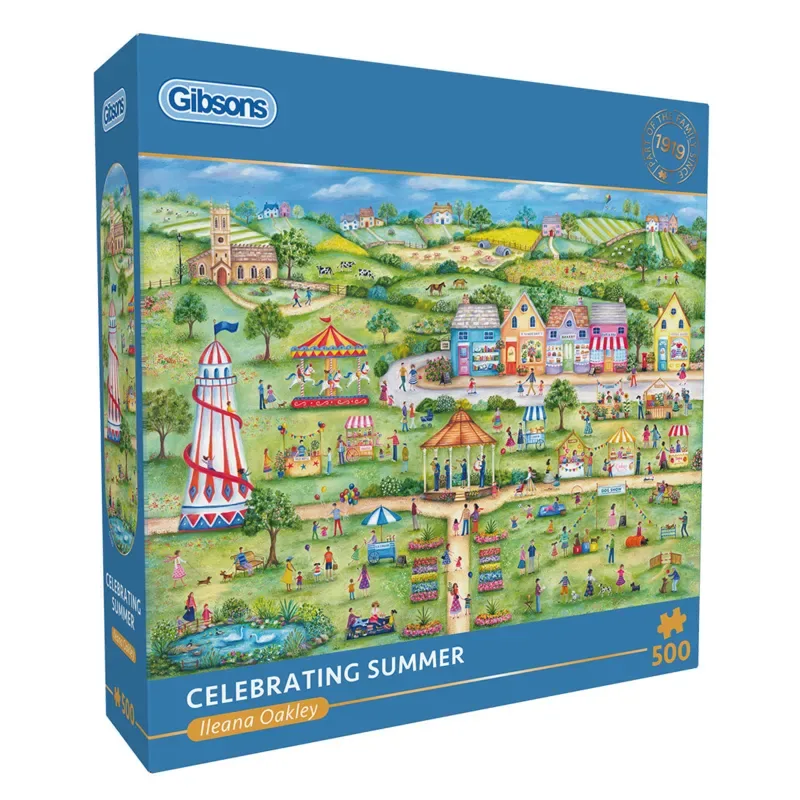 Puzzle Célébrer L'Été - 500 à 999 pièces von Gibsons – Schachtel 2 von 2