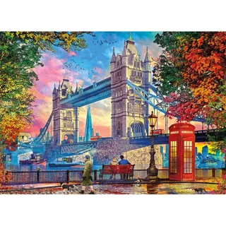 Puzzle Dégagement Du Ciel Au-Dessus Du Tower Bridge - 1000 pièces from Gibsons – box 1 of 2