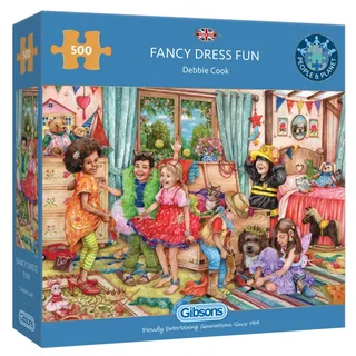 Puzzle Déguisements Amusants - 500 à 999 pièces from Gibsons – box 2 of 2