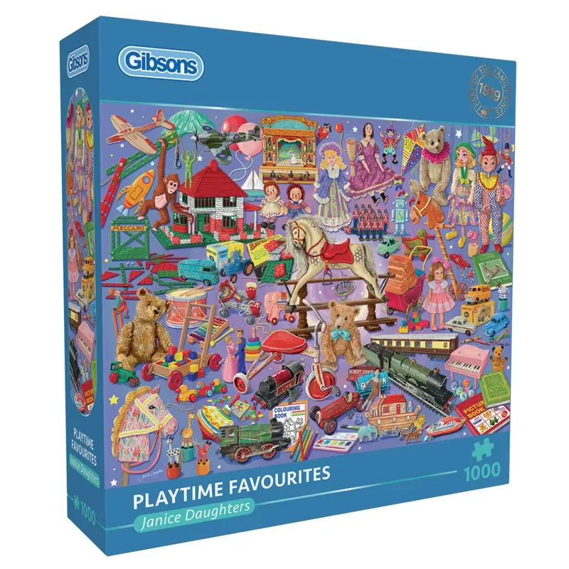 Puzzle Favoris De Jeu - 1000 pièces from Gibsons – box 2 of 2