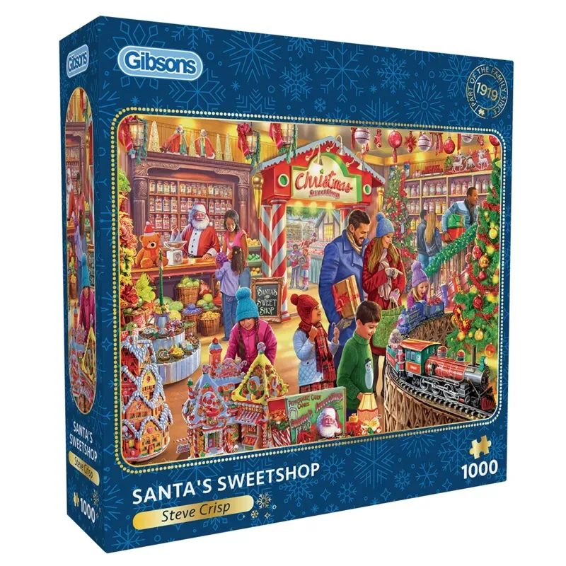 Puzzle Le Magasin de Bonbons du Père Noël - 1000 pièces from Gibsons – box 2 of 2