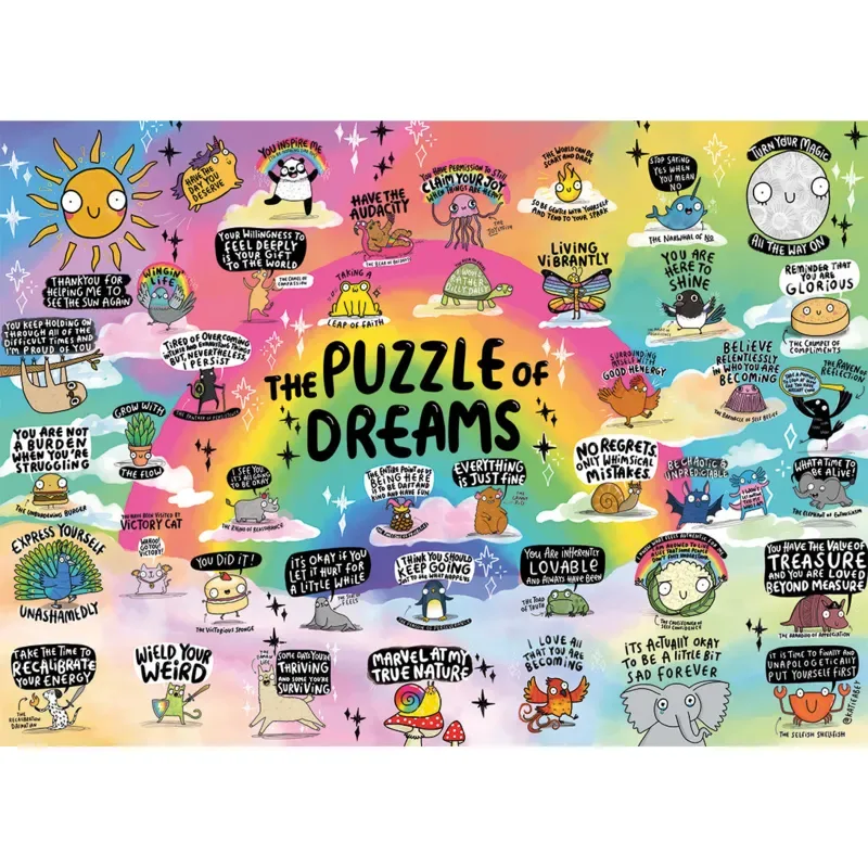 Puzzle Le Puzzle Des Rêves - 1000 pièces de Gibsons – boîte