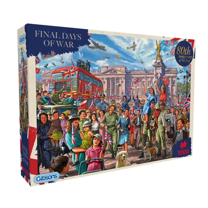 Puzzle Les Derniers Jours De La Guerre - 1000 pièces from Gibsons – box 2 of 2