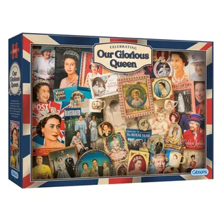 Puzzle Our Glorious Queen - 1000 pièces van Gibsons – doos 2 van 2