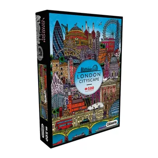 Puzzle Paysage Urbain De Londres - 500 à 999 pièces from Gibsons – box 2 of 2