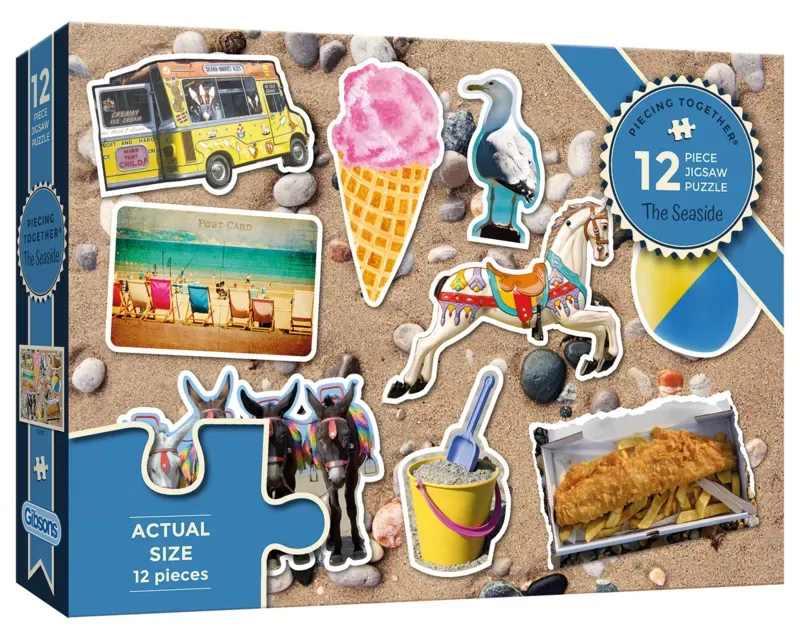 Puzzle Pièces XXl - At the Seaside - 10 à 25 pièces from Gibsons – box 2 of 2
