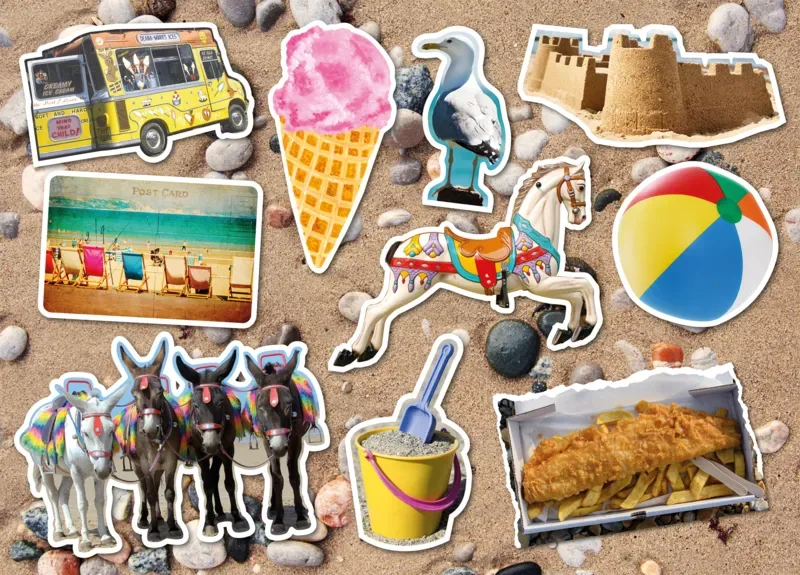 Puzzle Pièces XXl - At the Seaside - 10 à 25 pièces from Gibsons – box 1 of 2
