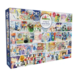 Puzzle Une Année en Grande Bretagne - 1000 pièces from Gibsons – box 2 of 2
