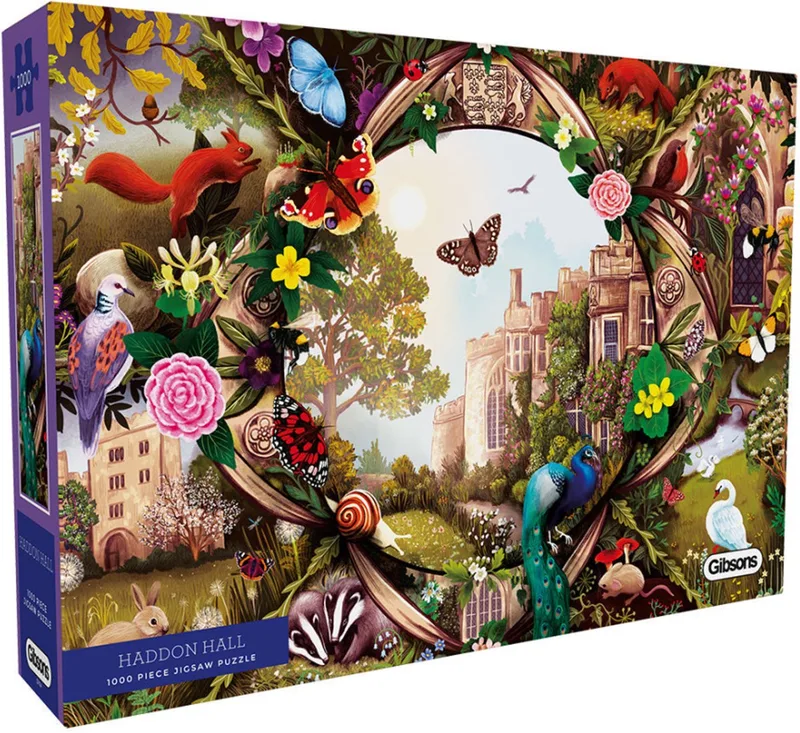 Tapestry Garden (door Sue Boettcher) - 1000 stukjes 68×49cm (b×h) - Legpuzzel voor volwassenen from Gibsons, Multicolour edition – box