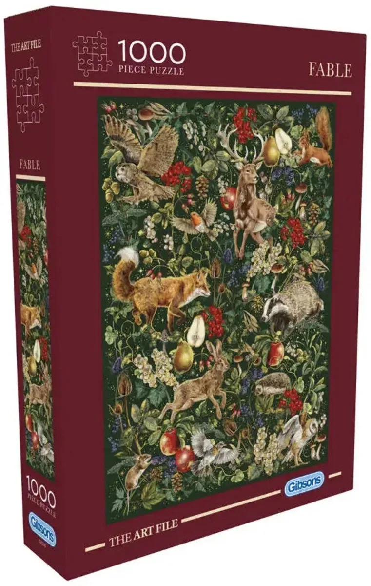 The Art File Puzzel 1000 Stukjes van Gibsons, editie Bruin – doos