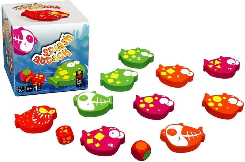 Splash Attack from Gigamic, Groen edition – box