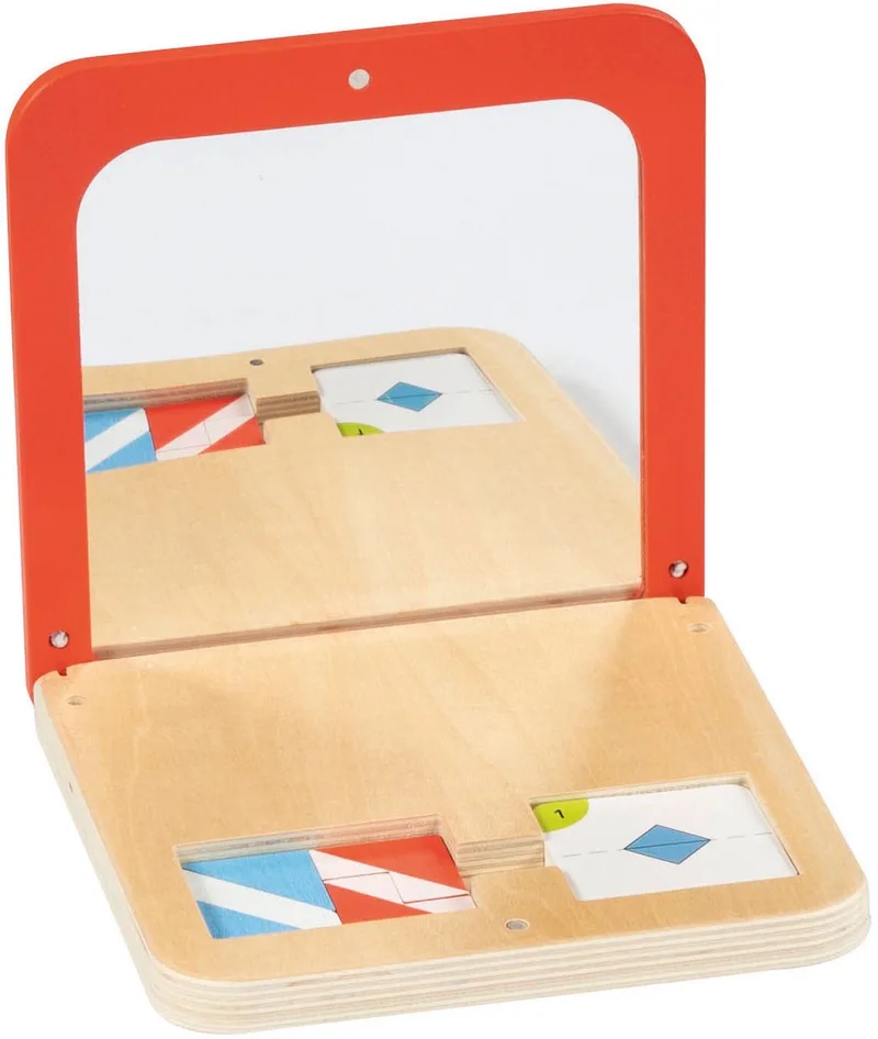 educatief speelgoed Symmetry game Mirror Magic multicolor. van Goki – doos