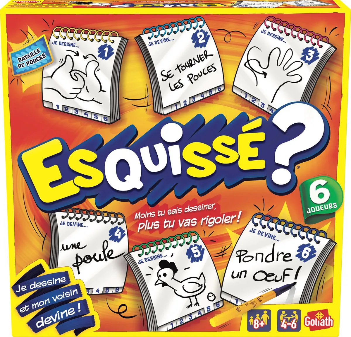 Behendigheidsspel Goliath Esquissé? van Goliath – doos