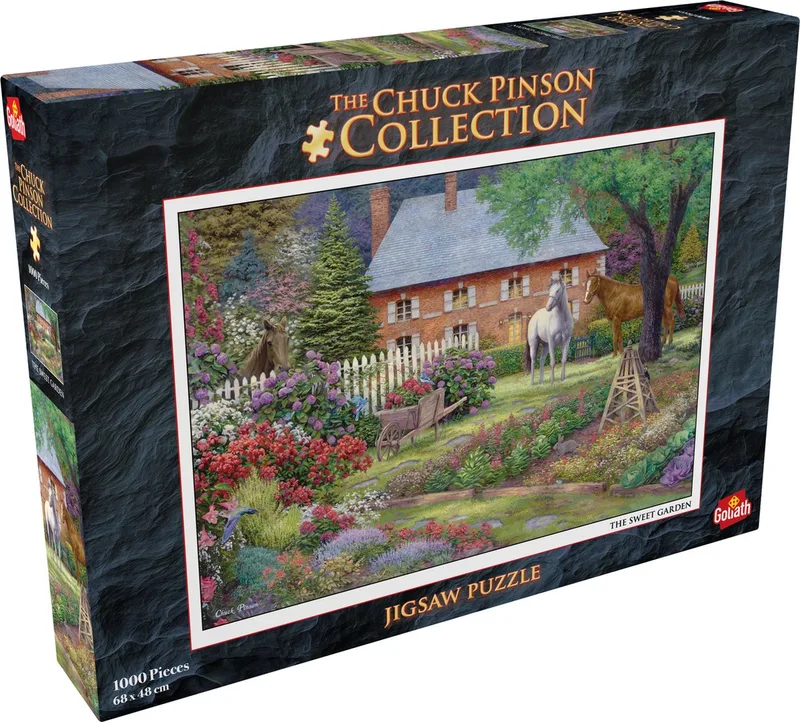 Chuck Pinson The Sweet Garden - Puzzel - Landschap - 1000 Puzzelstukjes from Goliath, Multicolour edition – box