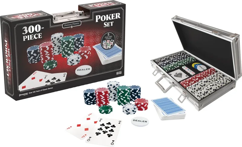 Classics Poker Set 300 Fiches - 300 Chips Pokerset - Aluminium Koffer - Pokeren - Gezelschapsspel van Goliath, editie Multikleur – doos