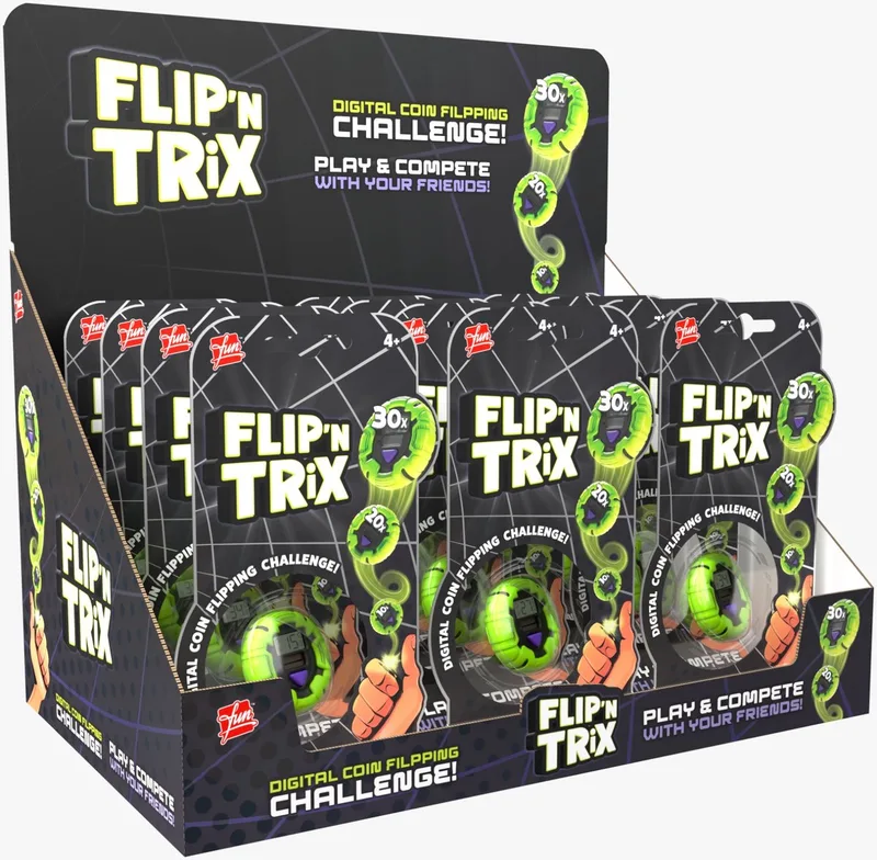 digitale munt Flip 'n Trix - educatief speelgoed spel. from Goliath, Meerkleurig edition – box