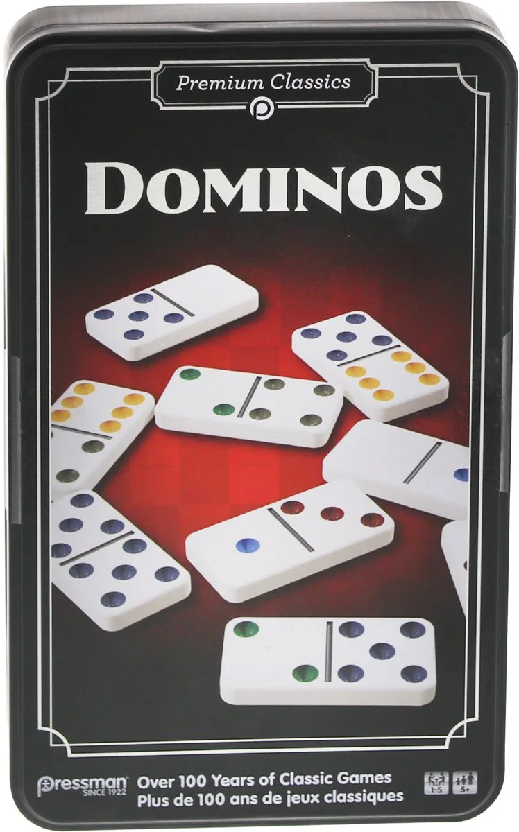 Double Six Dominos - Actiespel - Familiespel - Domino - Denkspel from Goliath – box