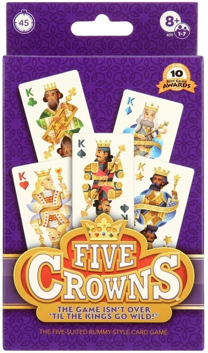 Five Crowns - Kaartspel - Familiespel - Strategiespel from Goliath – box