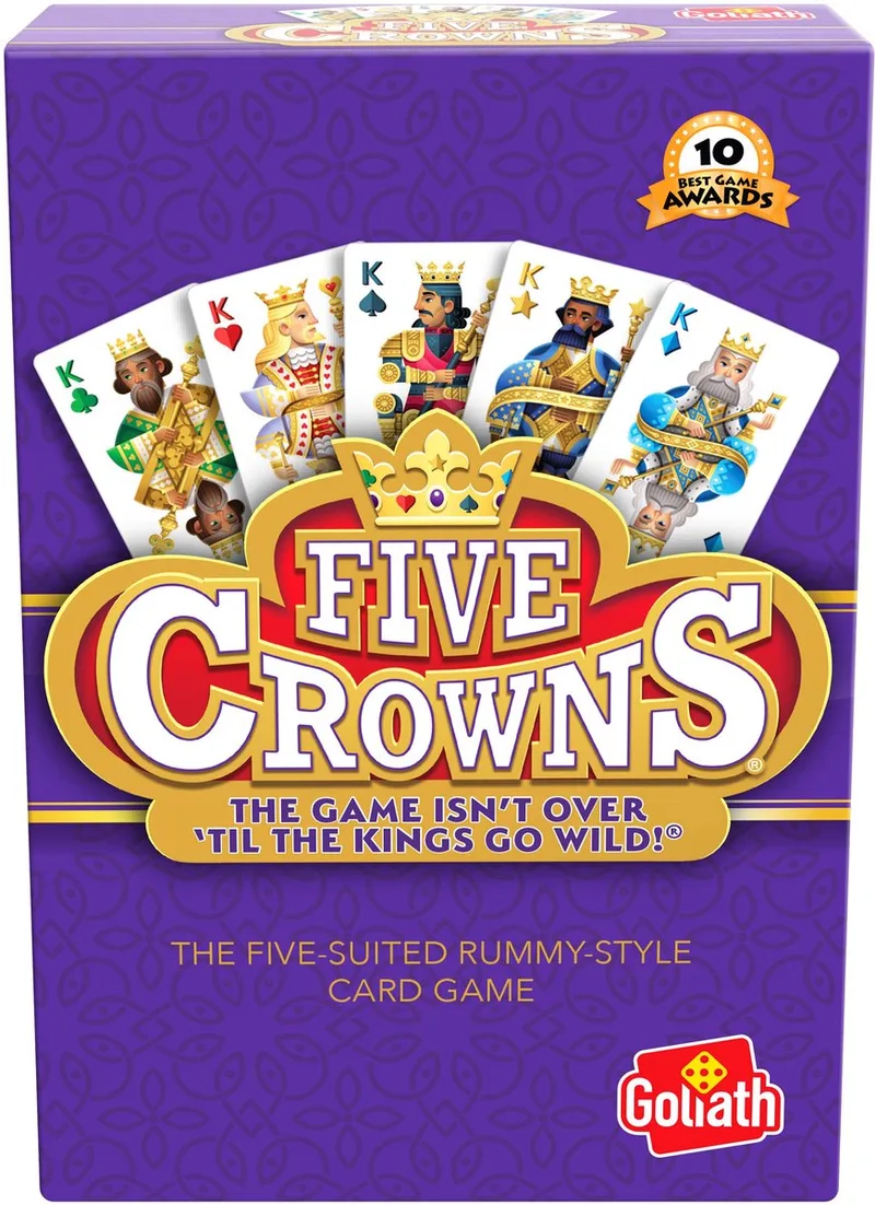 Five Crowns - Kaartspel - Familiespel - Strategiespel from Goliath – box