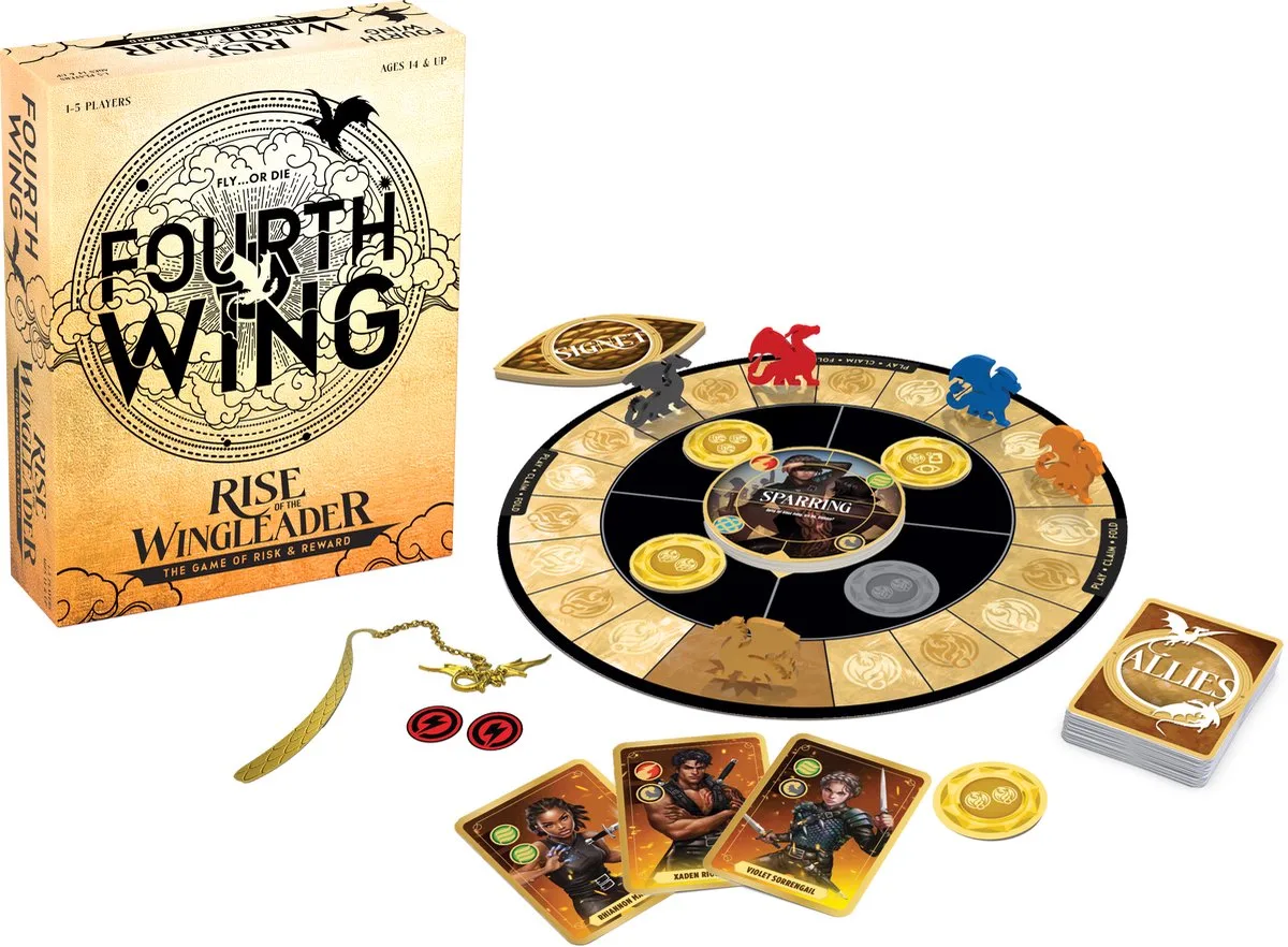 Fourth Wing (ENG) - Bordspel - Strategiespel - Engelstalig - Bekend van de boekenreeks von Goliath – Schachtel
