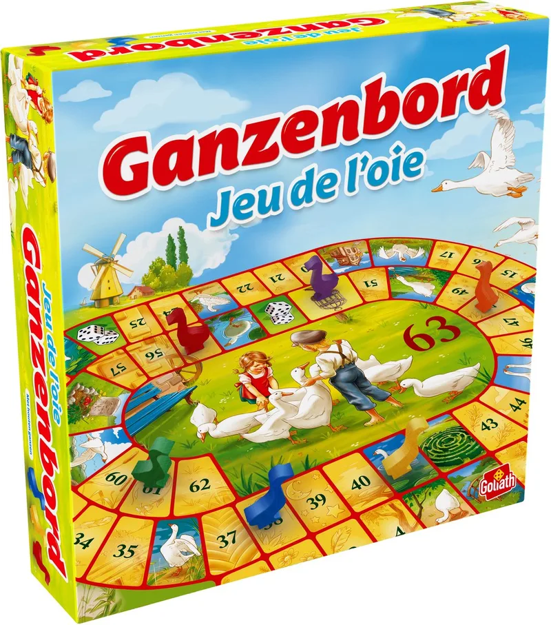 Ganzenbord - Bordspel - Familiespel from Goliath – box