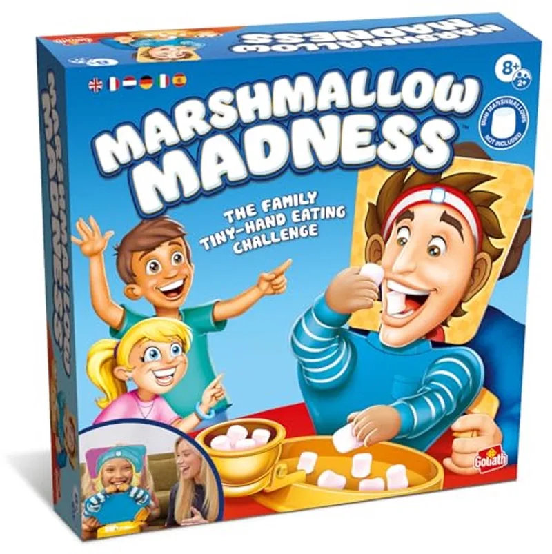 gezelschapsspel Marshmallow Madness - familiespel voor kinderen. from Goliath – box