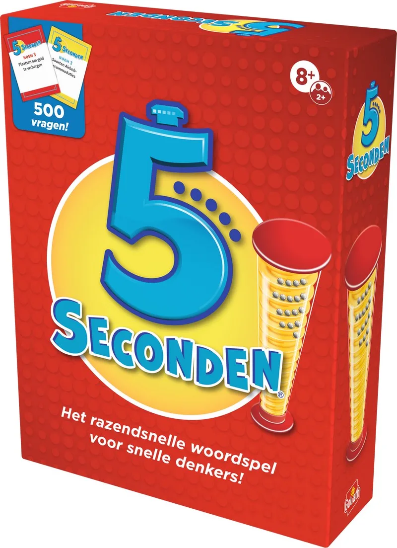 Goliath 5 Seconds - Partyspel - Kaartspel - Raadspel - Familiespel von Goliath – Schachtel