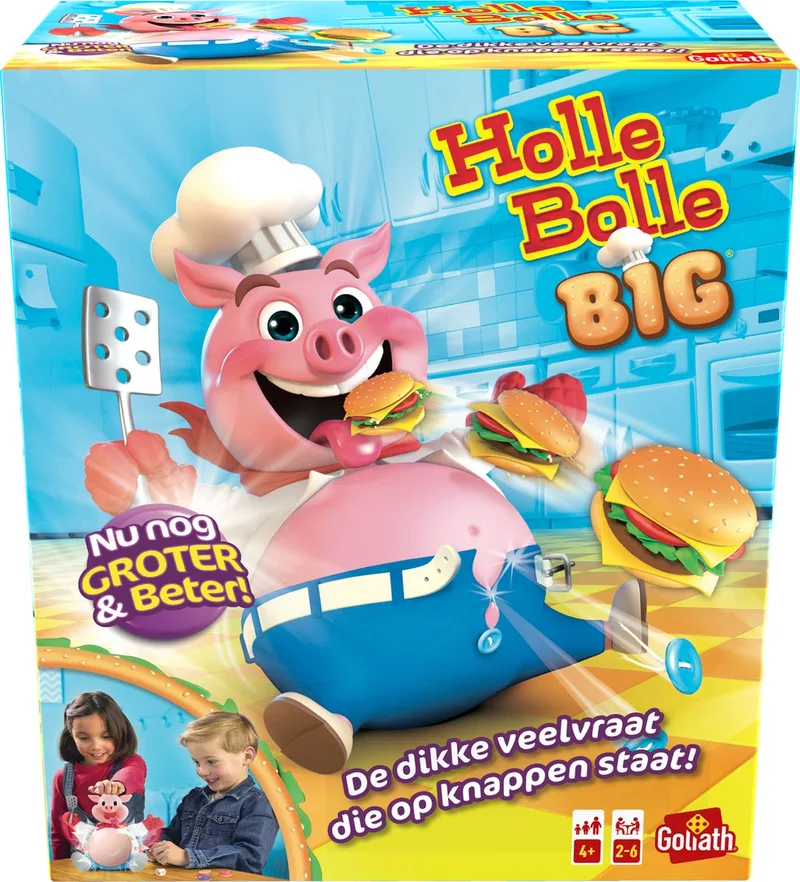 Holle Bolle Big (NL) - Actiespel - Kinderspel van Goliath – doos