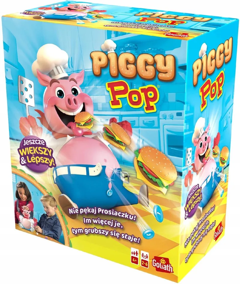 holle bolle big - PIGGY POP Goliath (tjechies) van Goliath – doos