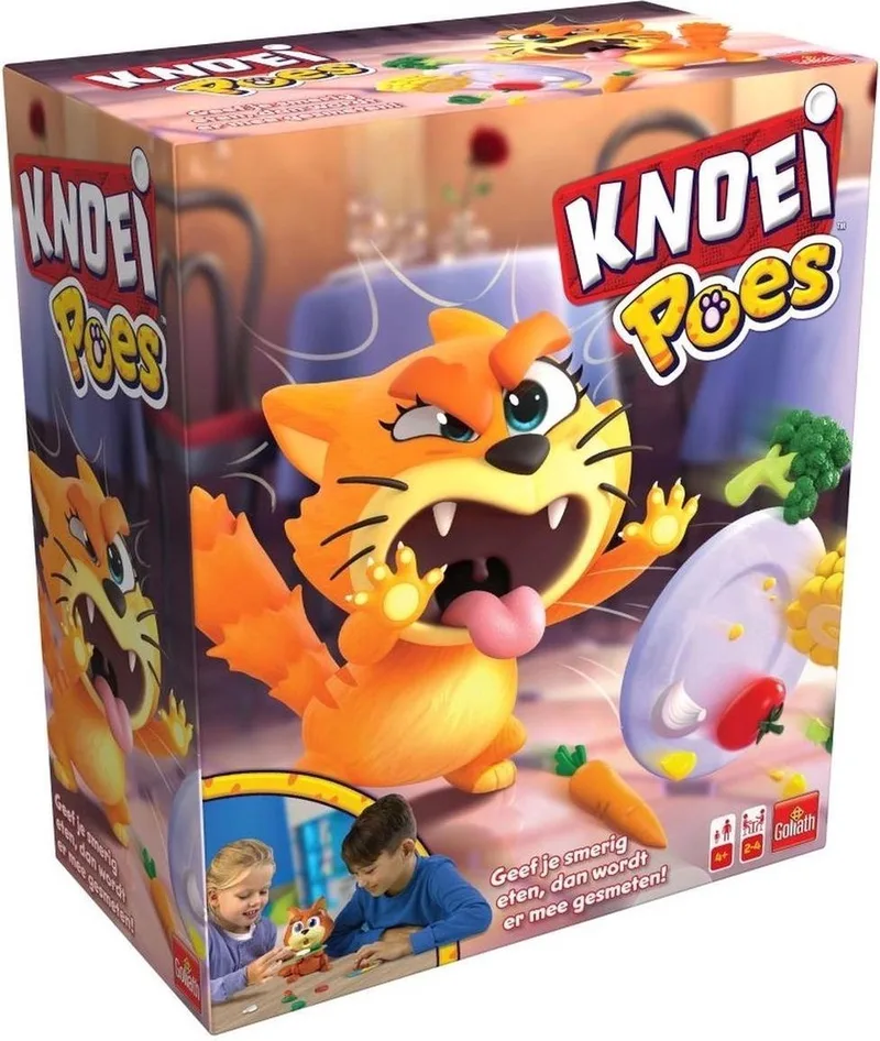 Knoeipoes - Actiespel - Kinderspel from Goliath – box
