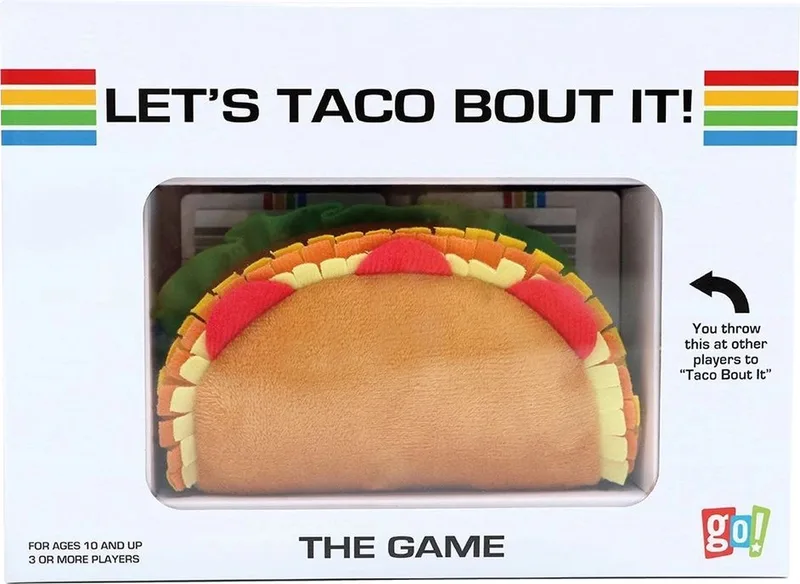 Let's Taco Bout It! - Engelstalig Kaartspel - Partyspel - Gooi De Taco En Leer Elkaar Kennen! van Goliath – doos