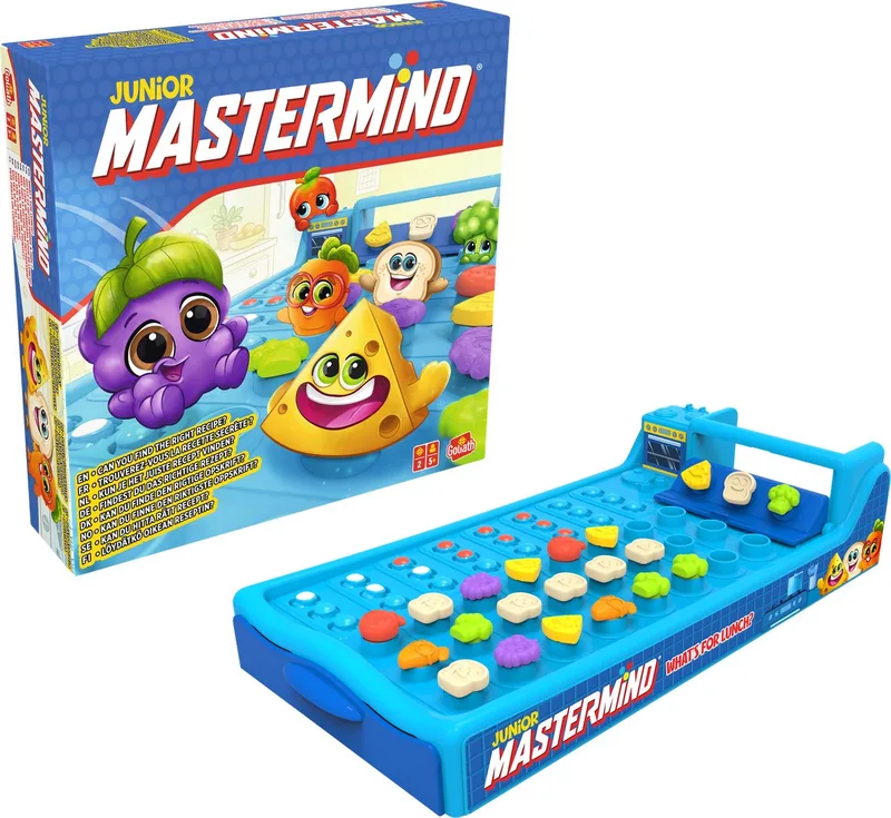 Mastermind Junior – Bordspel – Kinderspel – Kraak de code! van Goliath – doos