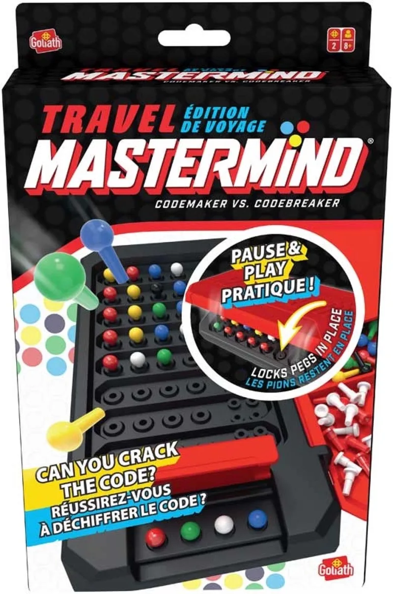 Mastermind reisspel educatief spel compact voor kinderen. de Goliath, édition Multicolore – boîte