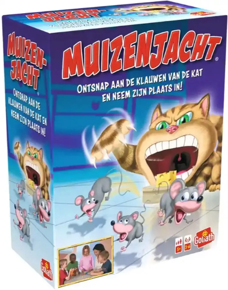 Muizenjacht - Gezelschapsspel - Goliath from Goliath – box