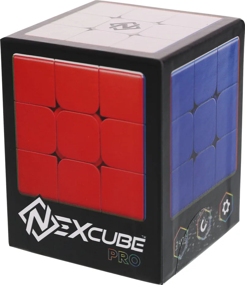 Nexcube 3x3 Pro Cube - Puzzelkubus - Speedcube - Met magneten - De snelste speedcube op de markt! van Goliath – doos